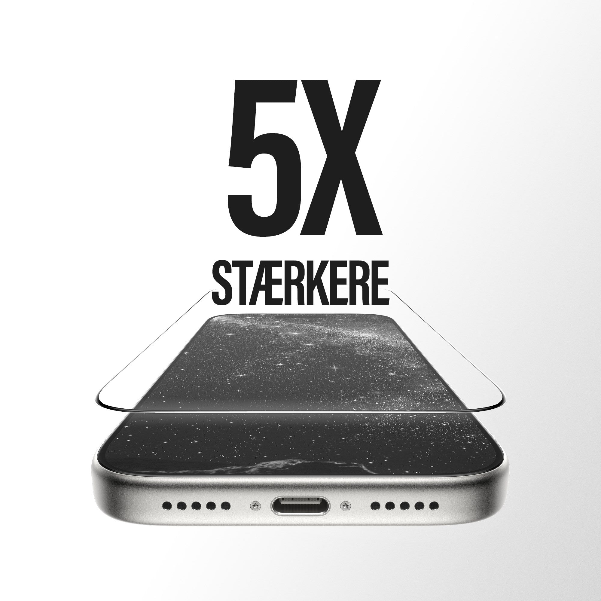 PanzerGlass® Ceramic II Skærmbeskyttelse iPhone 17 Pro | Ultra-Wide Fit m. EasyAligner