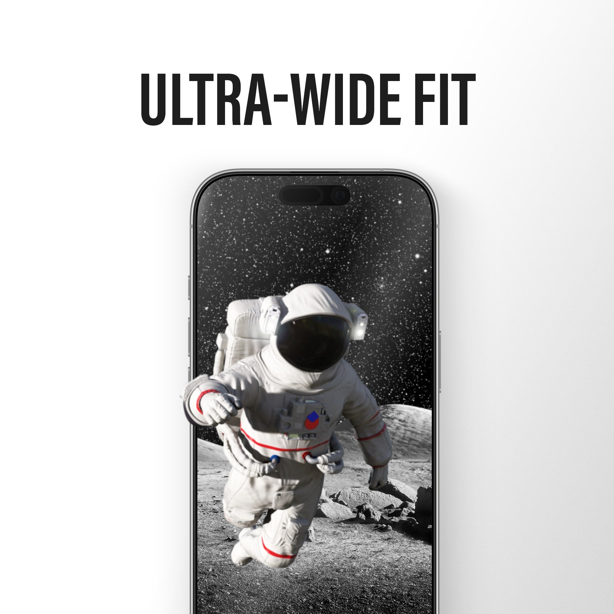 PanzerGlass® Ceramic II Skærmbeskyttelse iPhone 17 Pro | Ultra-Wide Fit m. EasyAligner