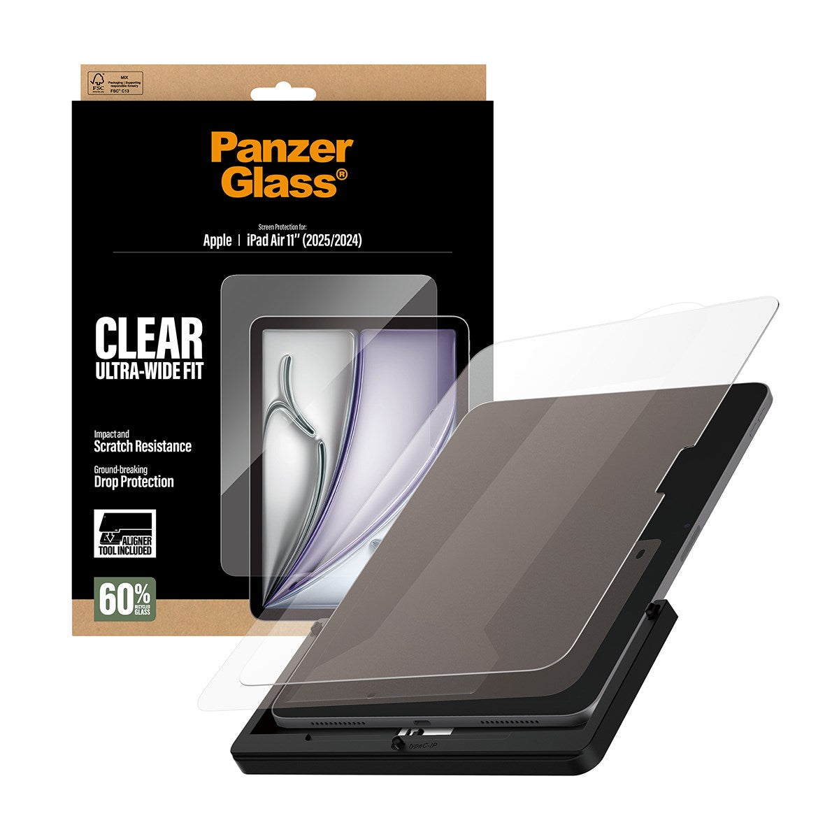 PanzerGlass® Skærmbeskyttelse iPad Air 11