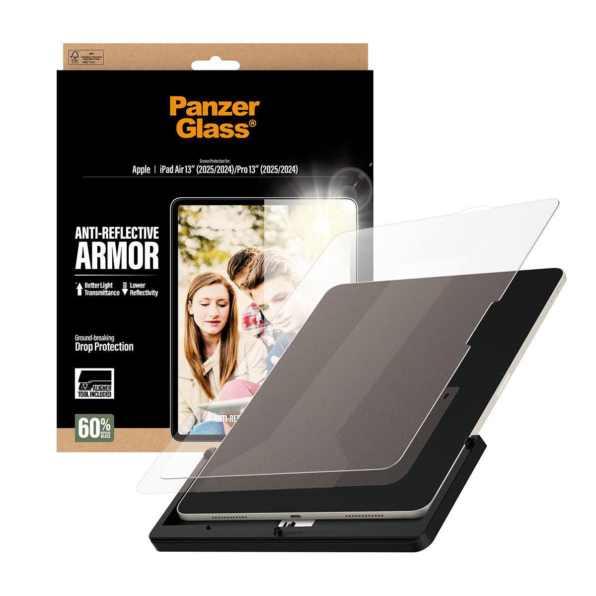 PanzerGlass® Anti-Reflective Armor Skærmbeskyttelse iPad Air 13