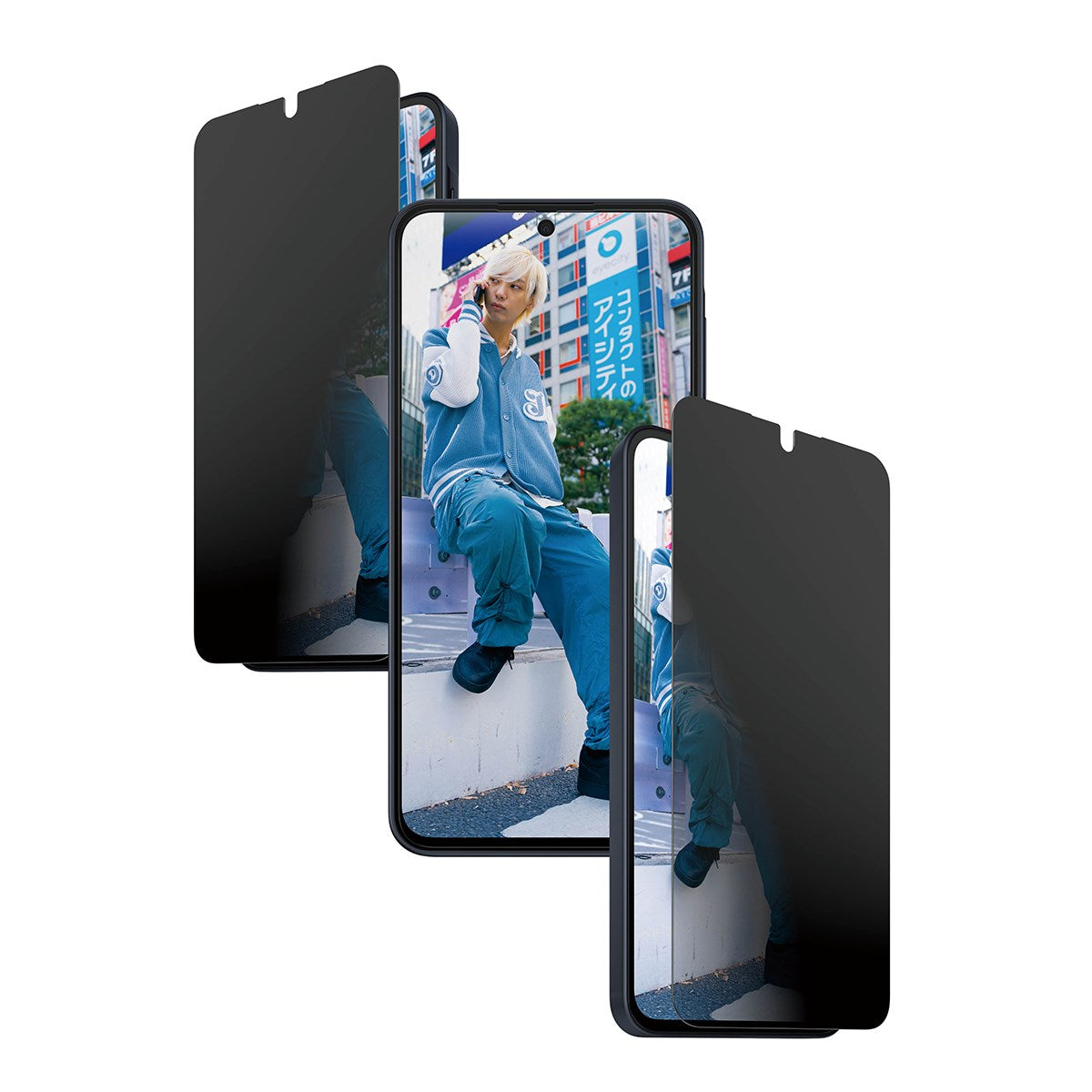 PanzerGlass® 2-Way Privacy Skærmbeskyttelse Samsung Galaxy A37 5G | Ultra-Wide Fit m. EasyAligner