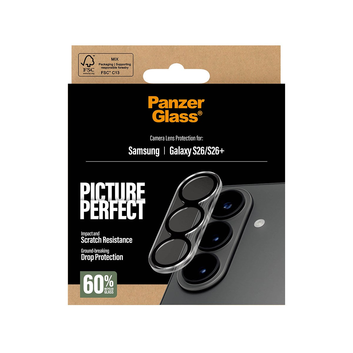 PanzerGlass® PicturePerfect Kameralinsebeskytter Samsung Galaxy S26 | S26+