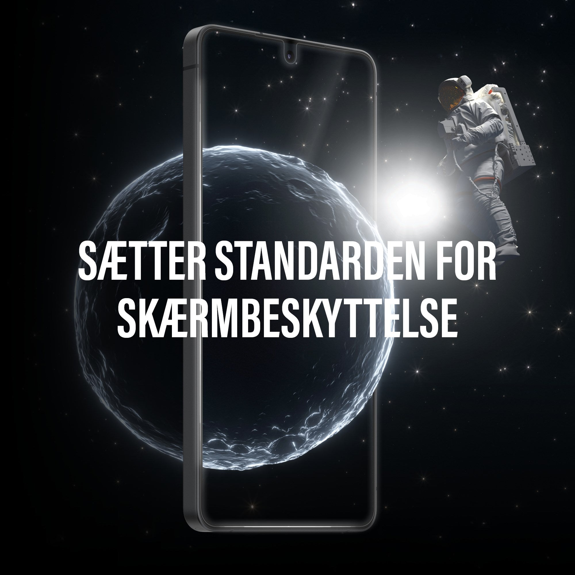 PanzerGlass® Ceramic Skærmbeskyttelse Samsung Galaxy S26+ | Ultra-Wide Fit m. EasyAligner