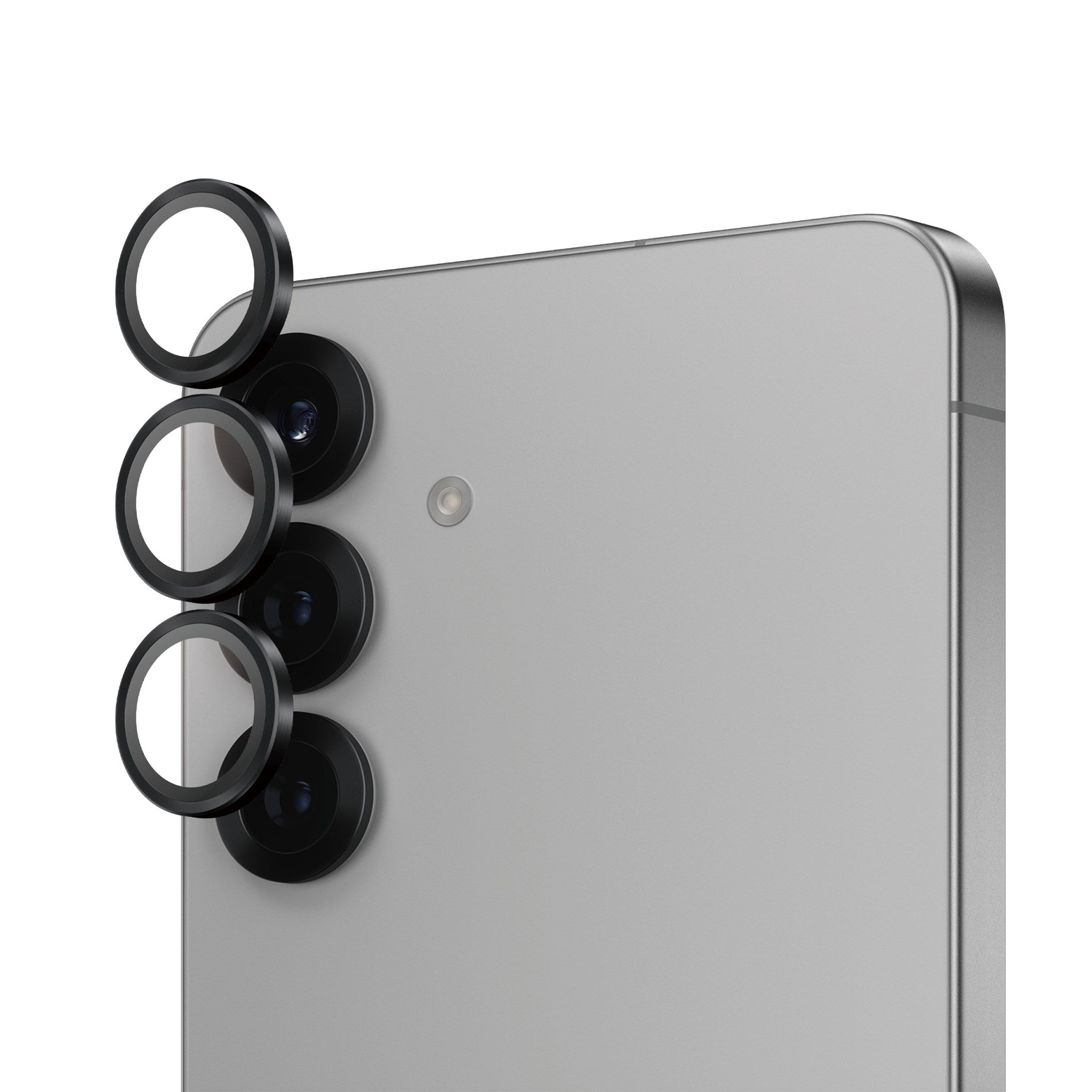 PanzerGlass® Hoops® Kameralinsebeskytter Sort Samsung Galaxy S25+