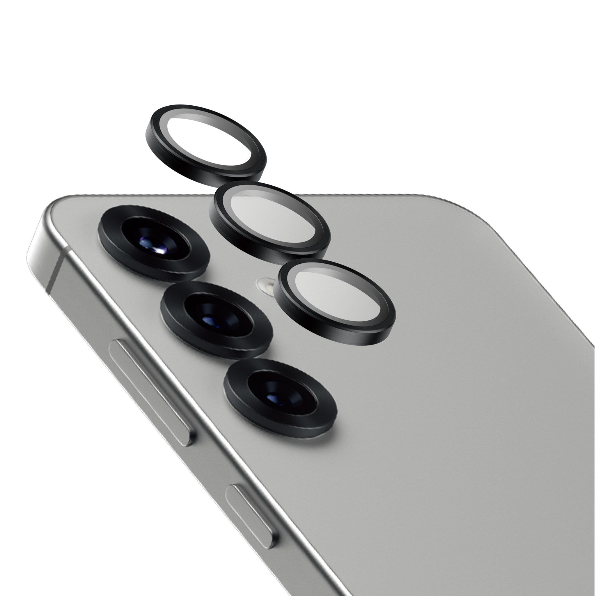 PanzerGlass® Hoops® Ceramic Kameralinsebeskytter Samsung Galaxy S25