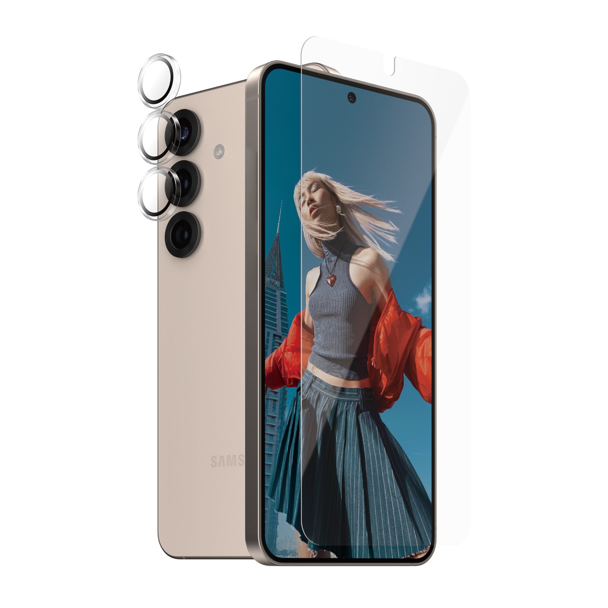 PanzerGlass® 2-in-1 Pakke Samsung Galaxy S25