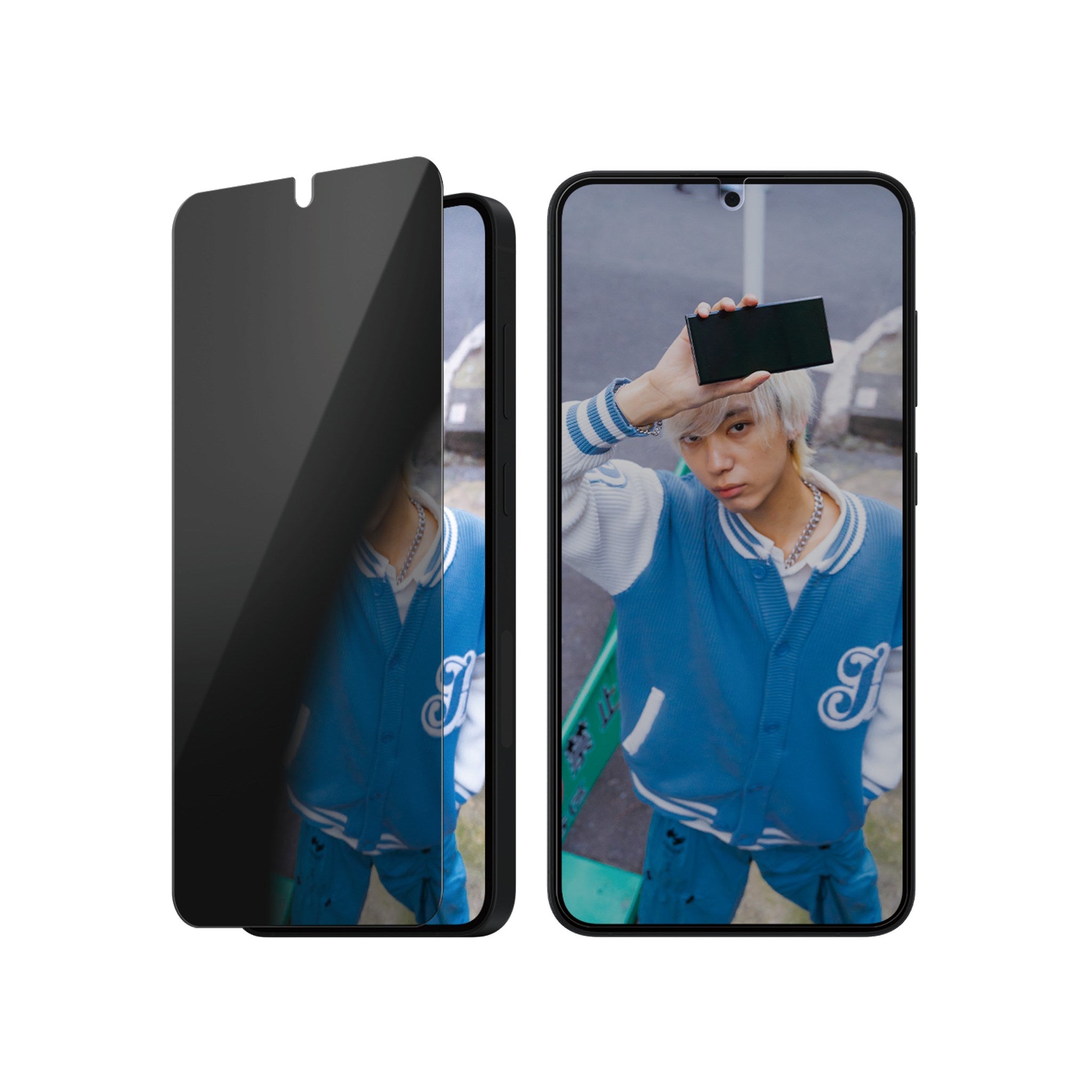 PanzerGlass® Privacy Skærmbeskyttelse Samsung Galaxy S25+ | S24+ | Ultra-Wide Fit