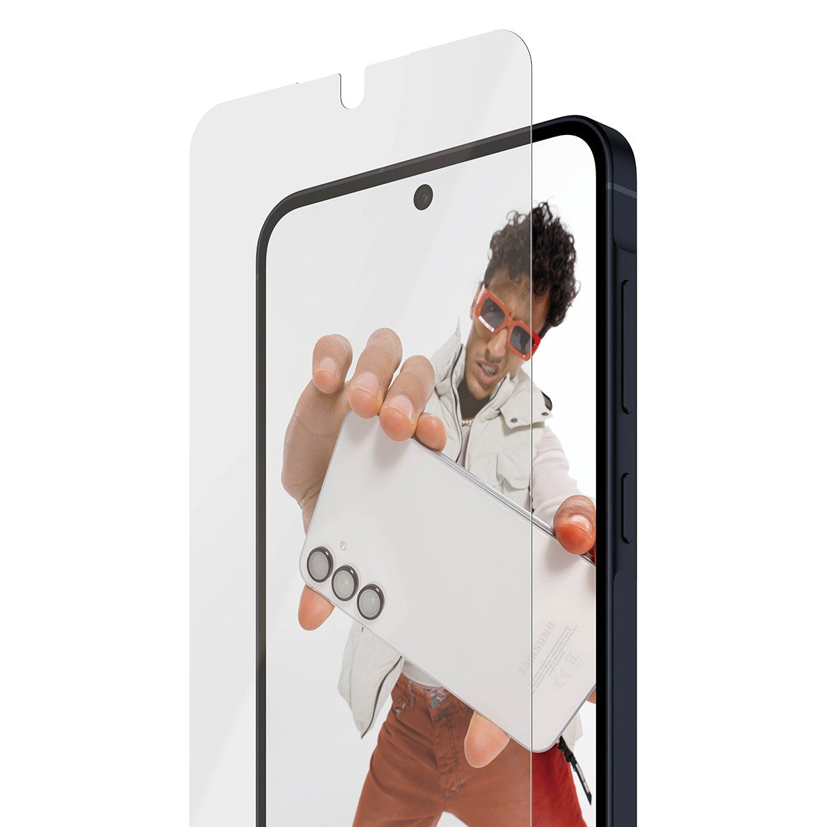 SAFE. by PanzerGlass® Skærmbeskyttelse Samsung Galaxy A57 5G | Ultra-Wide Fit m. EasyAligner