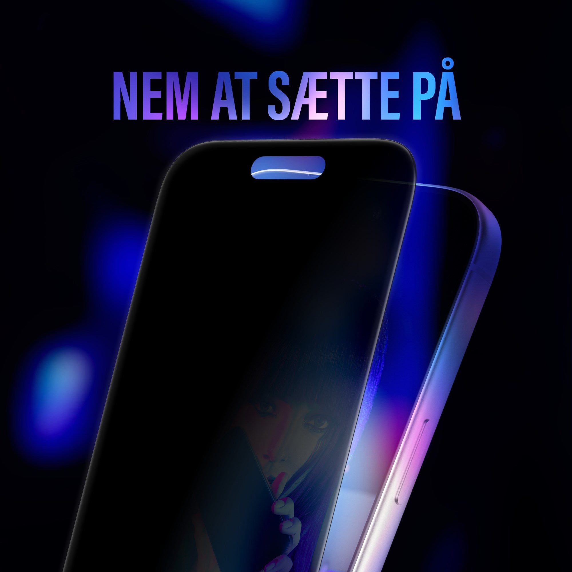 SAFE. by PanzerGlass® Privacy Skærmbeskyttelse iPhone Air | Ultra-Wide Fit m. EasyAligner