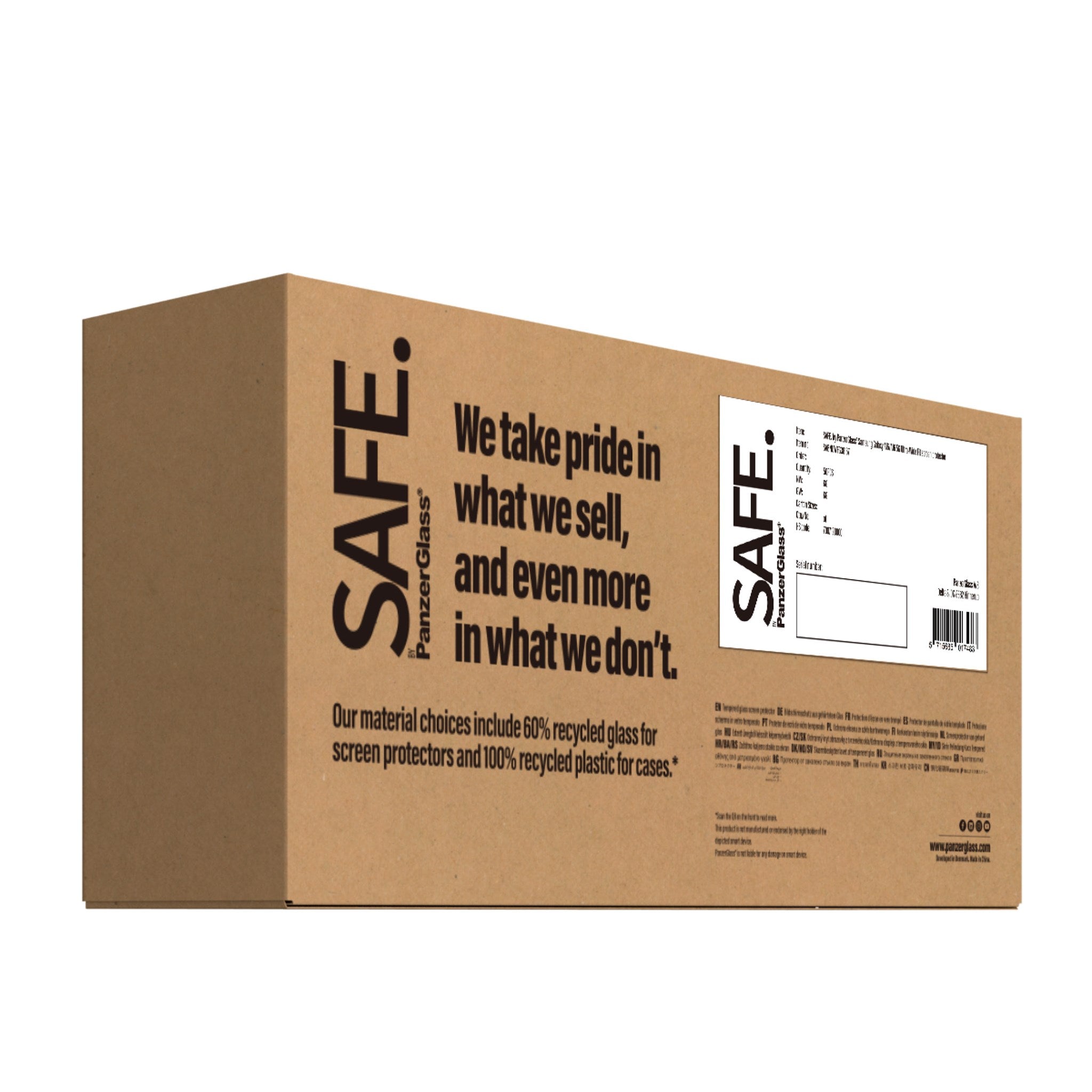 SAFE. by PanzerGlass® Skærmbeskyttelse Samsung Galaxy A16 | A16 5G | Ultra-Wide Fit