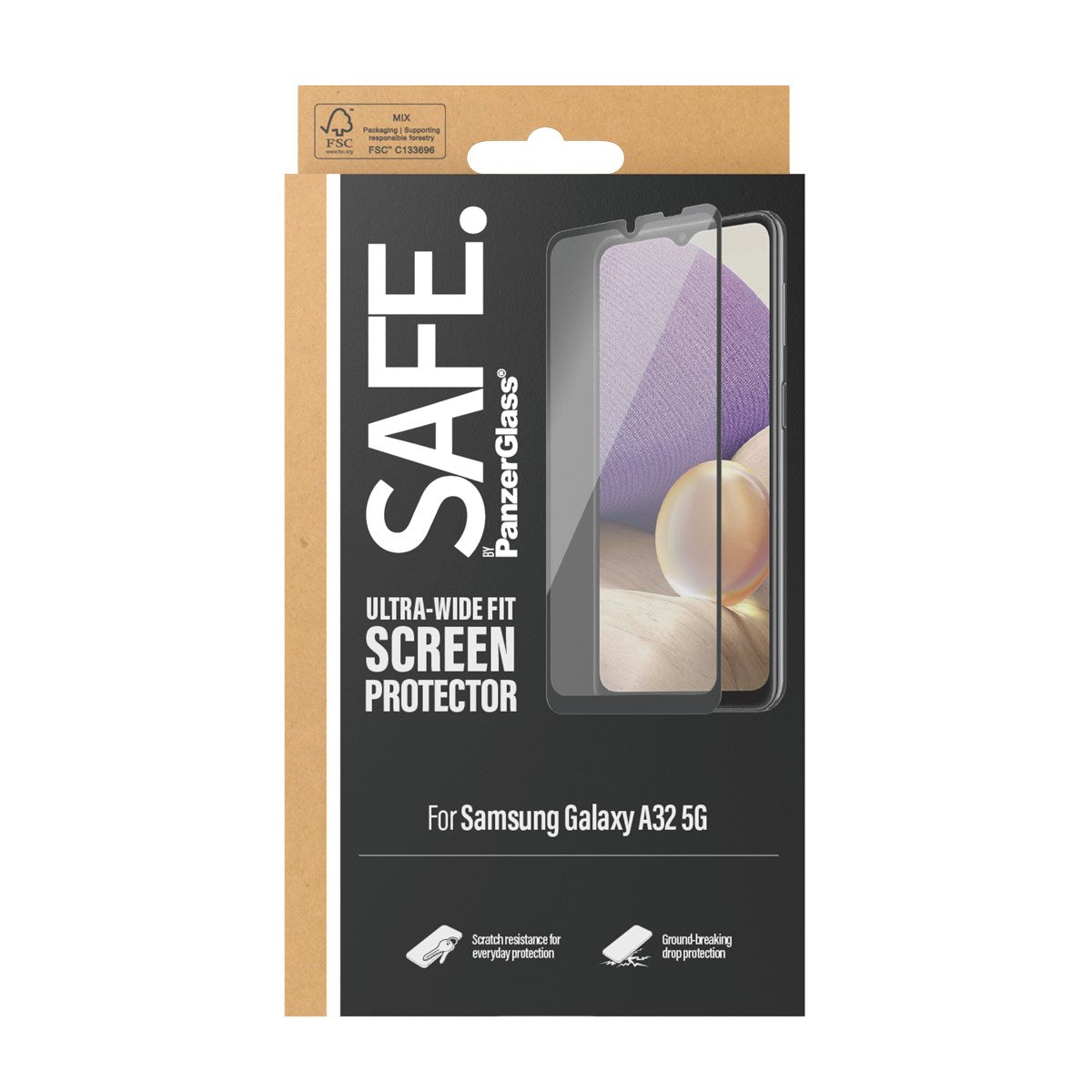 SAFE. by PanzerGlass® Skærmbeskyttelse Samsung Galaxy A32 5G
