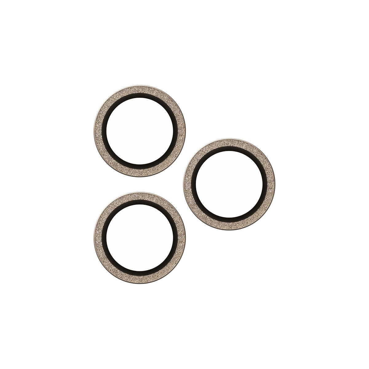 SAFE. by PanzerGlass® Kameralinsebeskytter Glitter Guld iPhone 16 Pro | 16 Pro Max