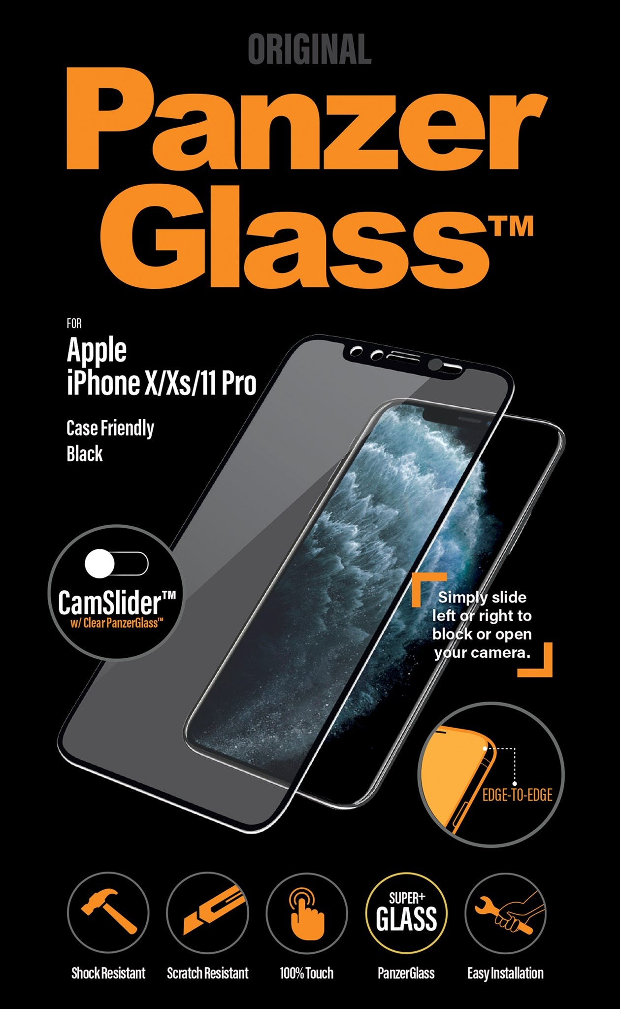 PanzerGlass™ Screen Protector Apple iPhone 11 Pro | Xs | X | Edge-to-Edge 2