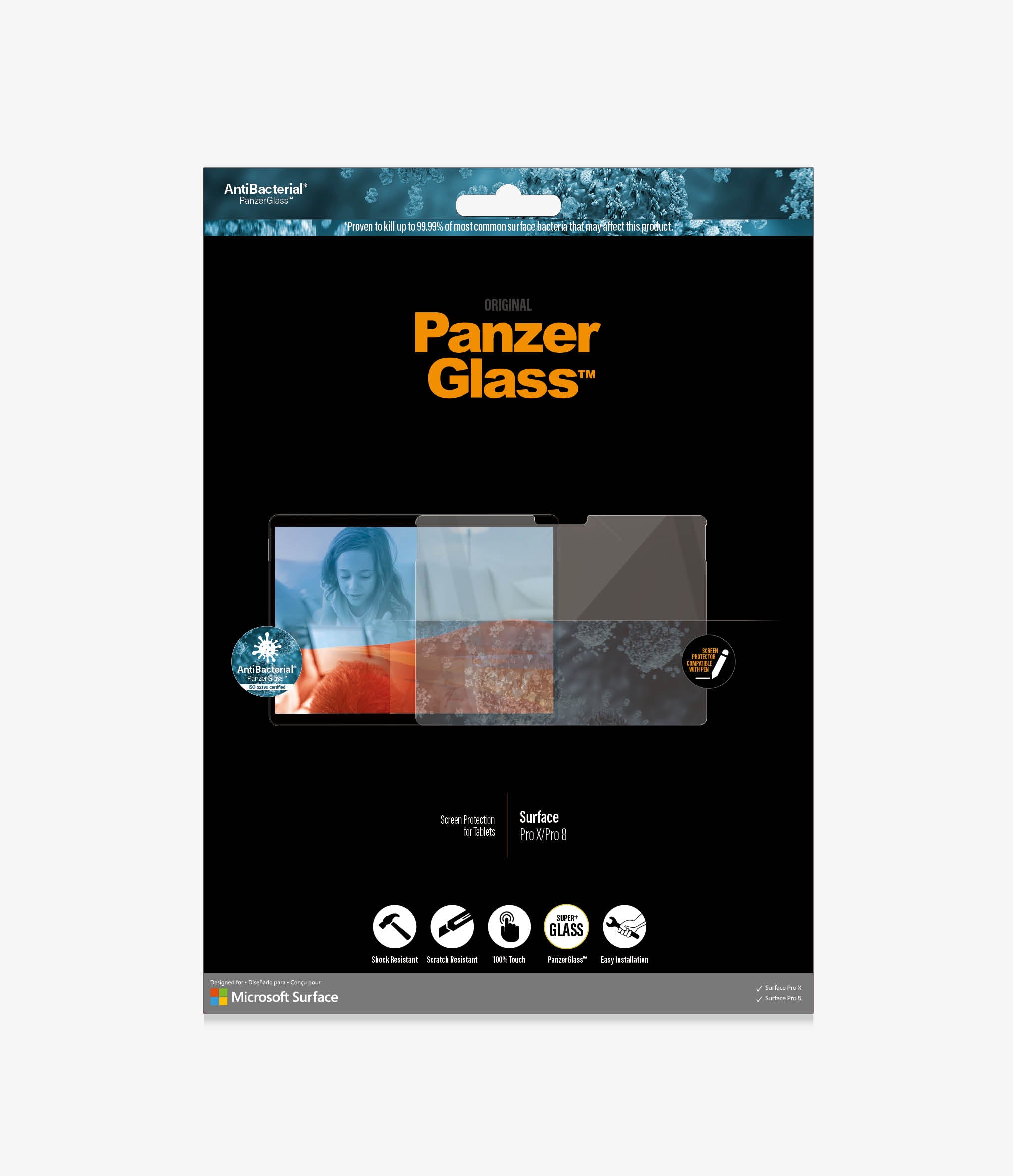 PanzerGlass™ Microsoft Surface Pro X/ Pro 8 - Privacy