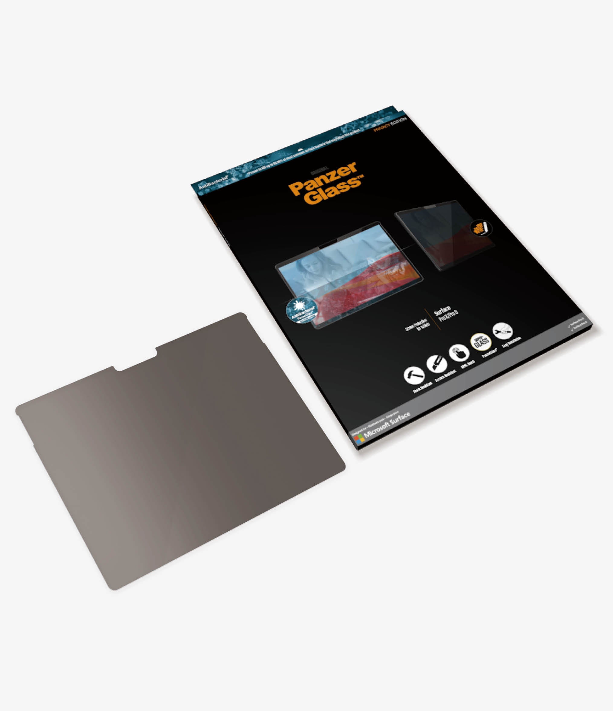 PanzerGlass™ Microsoft Surface Pro X/ Pro 8 - Privacy